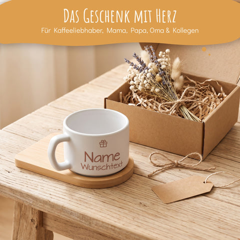 Personalisierte Tasse als Geschenk